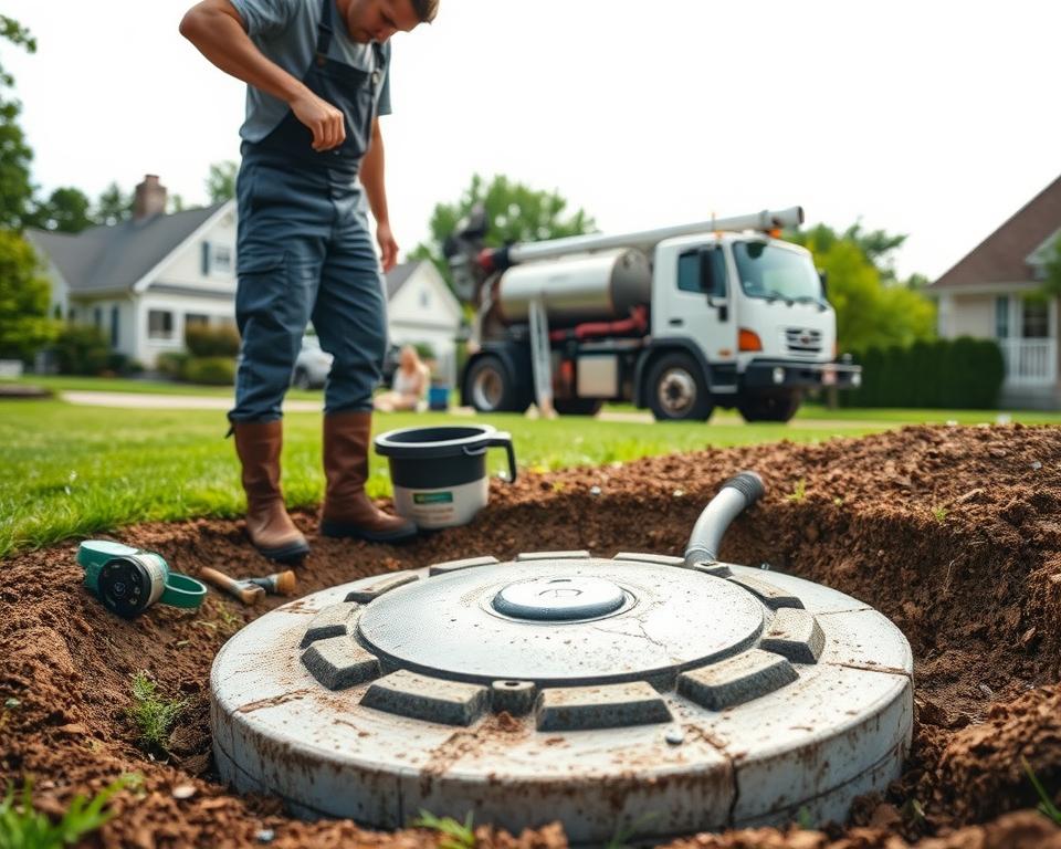 pumping septic tank Downey